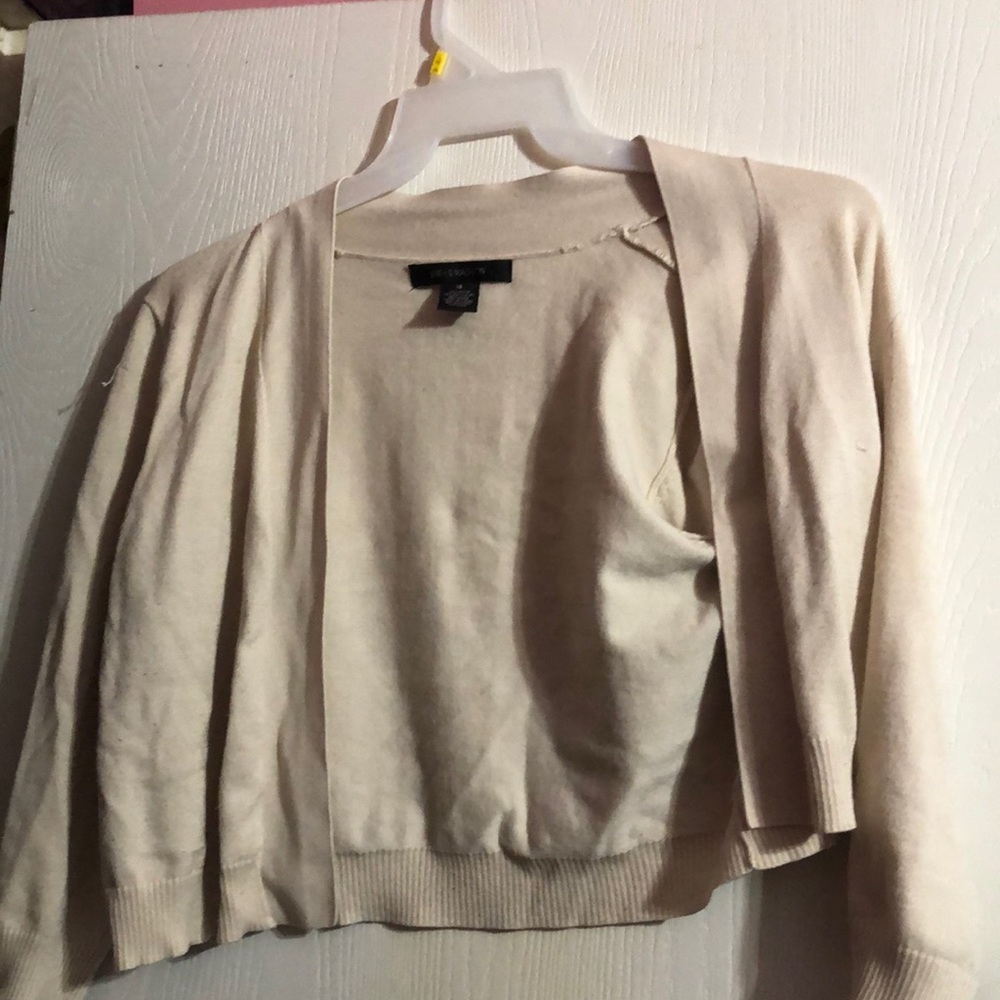 TAN SHORT BLAZER